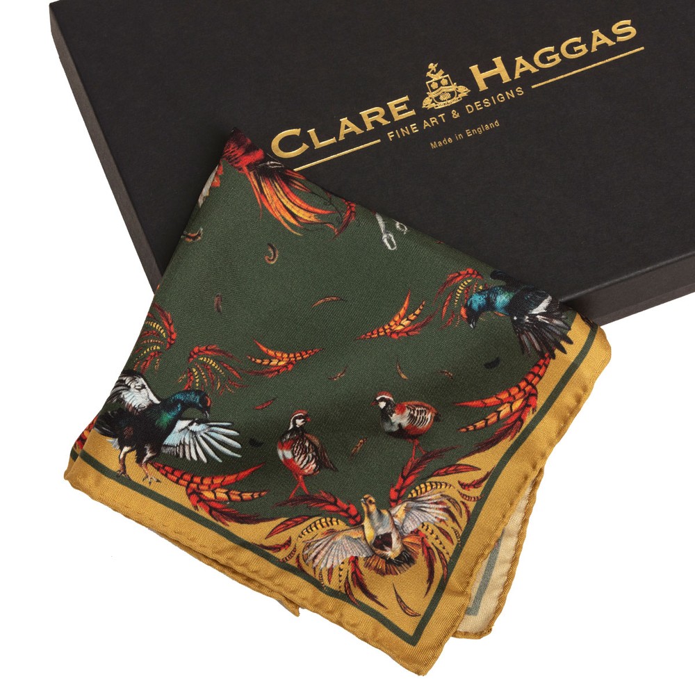 Clare Haggas pocket square